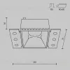 Встраиваемый светильник Maytoni Technical Share DL051-01-GU10-SQ-WB DL051-01-GU10-SQ-WB - 9