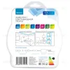 Комплект светодиодной ленты Apeyron 12В 7.2Вт/м smd 5050 30 д/м IP65 5м 6400K (блок, коннектор) 10-01 10-01 - 9