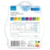 Комплект светодиодной ленты Apeyron 12В 4.8Вт/м smd 3528 60 д/м IP20 2,5м 6500K (блок, коннектор) 10-07 10-07 - 7