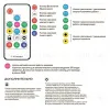 Комплект адресной светодиодной ленты Apeyron 24В 14,4Вт/м smd5050 60д/м IP65 2м RGB (адаптер питания, контроллер) 10-95 10-95 - 6