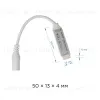 Мини-контроллер RGB Apeyron 12/24В 72/144Вт 3 канала*2 А RF пульт 04-18 04-18 - 4