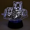 Настольная лампа Uniel ULI-M508 RGB/3AA TIGER FAMILY/BLACK UL-00008403 ULI-M508 RGB/3AA TIGER FAMILY/BLACK - 4