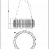 Подвесная люстра Wertmark Nelly WE158.20.103 WE158.20.103 - 2