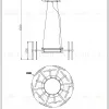 Подвесная люстра Wertmark Nicola WE159.12.303 WE159.12.303 - 2