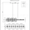 Подвесная люстра Wertmark Nicola WE159.20.323 WE159.20.323 - 2