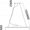 Подвесной светильник Wertmark Edera WE510.01.723 WE510.01.723 - 2