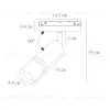 Трековый магнитный светильник Arte Lamp Expert A5741PL-1BK A5741PL-1BK - 6