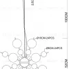 Подвесная люстра Arte Lamp Molecule A8313SP-6CC A8313SP-6CC - 2
