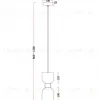 Подвесной светильник Freya Savia FR5203PL-01BS FR5203PL-01BS - 6