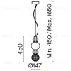 Подвесной светильник Maytoni Collar P069PL-L17G3K P069PL-L17G3K - 3