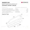 Трековый светильник Denkirs Smart DK8009-WH DK8009-WH - 3