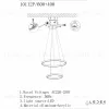 Подвесная люстра iLedex Axis 10112P/2-39W-3000K (6/4) BR 10112P/2-39W-3000K (6/4) BR - 2