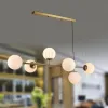 Подвесная люстра iLamp Golden 9136P/6 GL-WH 9136P/6 GL-WH - 1