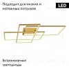 Потолочная люстра iLedex Grace 231/3-60W-3000K GL 231/3-60W-3000K GL - 2