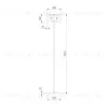 Торшер Bogates Flamel 01116/3 a060889 01116/3 - 5
