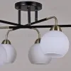 Люстра на штанге Illumico IL0252-6CSQ-79 BK AB IL0252-6CSQ-79 BK AB - 3