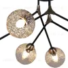 Люстра на штанге Illumico IL0264-6CSQ-79 BK AB IL0264-6CSQ-79 BK AB - 4