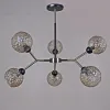 Люстра на штанге Illumico IL0268-6PSQ-79 BK AB IL0268-6PSQ-79 BK AB - 2