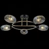 Люстра на штанге Illumico IL0300-5CSQ-79 BK AB IL0300-5CSQ-79 BK AB - 1
