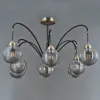 Люстра на штанге Illumico IL0433-8PSQ-79 BK AB IL0433-8PSQ-79 BK AB - 4