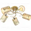Люстра на штанге Reluce 01322-0.3-05 MATT GOLD+CR 01322-0.3-05 MATT GOLD+CR - 5
