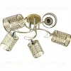 Люстра на штанге Reluce 01322-0.3-05 MATT GOLD+CR 01322-0.3-05 MATT GOLD+CR - 4