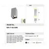 Настенный светильник Delight Collection 7185 71-85-5046 warm white silver 71-85-5046 warm white silver - 2