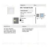 Подсветка для лестниц и ступеней Delight Collection 7185 71-85-3001-H-9 cool white silver 71-85-3001-H-9 cool white silver - 3