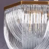 Подвесной светильник Delight Collection Murano Glass A001-554 L9 brass/clear A001-554 L9 brass/clear - 3