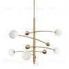 Люстра на штанге Delight Collection Globe Mobile 10215P/5 brass 10215P/5 brass - 1