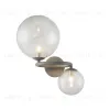 Настенный светильник Delight Collection Wendt KG1202W-2 grey/clear KG1202W-2 grey/clear - 1