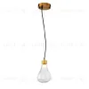 Подвесной светильник Delight Collection KR1197 KR1197P-1 brass/clear KR1197P-1 brass/clear - 3