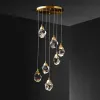 Подвесной светильник Delight Collection Crystal rock MD-020B-7 gold MD-020B-7 gold - 3