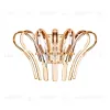 Настенный светильник Delight Collection Calligo 4424-270 ti-gold/amber 4424-270 ti-gold/amber - 1