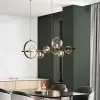 Подвесная люстра Delight Collection Art Deco Bubble KG1233P-7 black/clear KG1233P-7 black/clear - 4