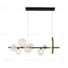 Подвесная люстра Delight Collection Art Deco Bubble KG1233P-7 black/clear KG1233P-7 black/clear - 1