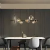 Подвесная люстра Delight Collection Art Deco Bubble KG1233P-7 black/clear KG1233P-7 black/clear - 3