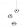 Подвесной светильник Delight Collection MD22030002 MD22030002-3A chrome/clear MD22030002-3A chrome/clear - 1