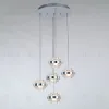 Подвесной светильник Delight Collection MD22030002 MD22030002-5A chrome/clear MD22030002-5A chrome/clear - 2