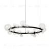 Подвесной светильник Delight Collection Art Deco Bubble 8828P/L black/clear 8828P/L black/clear - 1