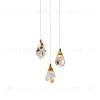 Подвесной светильник Delight Collection Crystal rock II 9701P/3R brass 9701P/3R brass - 1