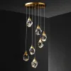 Подвесной светильник Delight Collection Crystal rock II 9701P/7R brass 9701P/7R brass - 2
