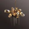 Подвесная люстра Delight Collection Britannica 8898P/AL gold/smoky 8898P/AL gold/smoky - 4