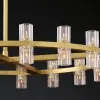 Люстра на штанге Delight Collection Arcachon KM1000P-36 brass KM1000P-36 brass - 4