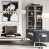 Люстра на штанге Delight Collection Arcachon KM1000P-36 brass KM1000P-36 brass - 5
