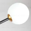 Люстра на штанге Delight Collection Bistro Globe 9389P/9 black/gold 9389P/9 black/gold - 4