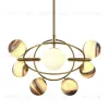 Люстра на штанге Delight Collection Planet KG1122P-7B brass KG1122P-7B brass - 1