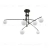 Люстра на штанге Delight Collection 8119P/6 black 8119P/6 black - 1