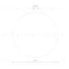 Настенный светильник Nowodvorski Ring Led M 10281 10281 - 3