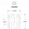 Настенный светильник Arte Lamp Alya A1053AP-2PB A1053AP-2PB - 5